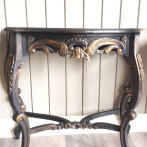 Console Table Black / Gold