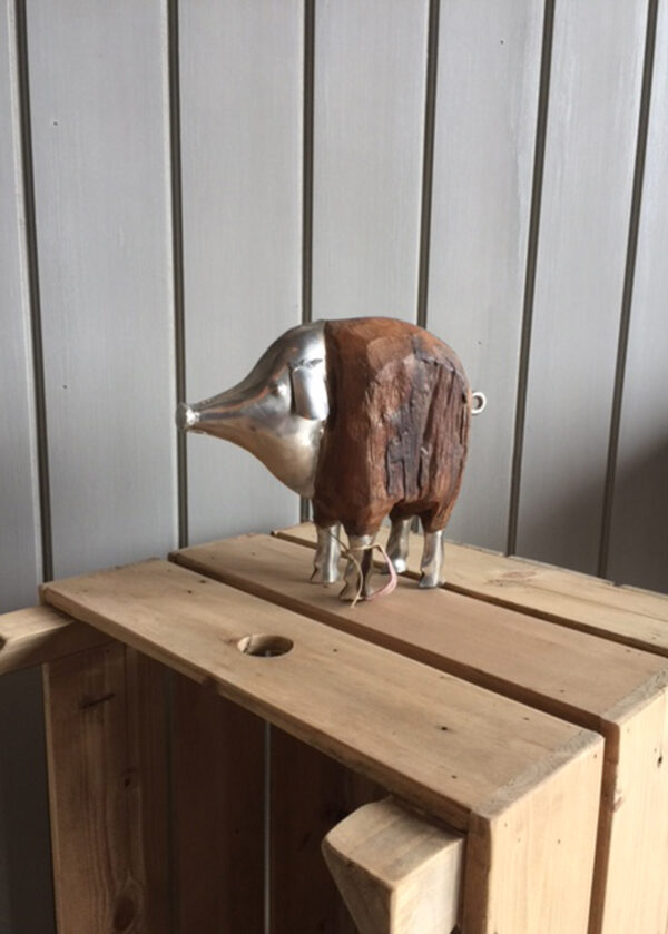 Wood Pig Small